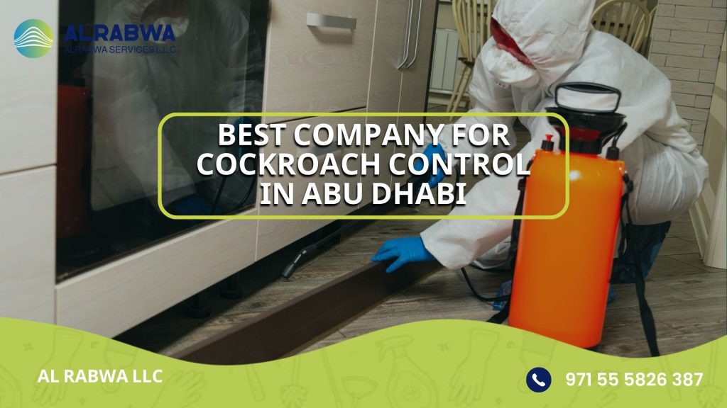 Best company for cockroach control in Abu Dhabi