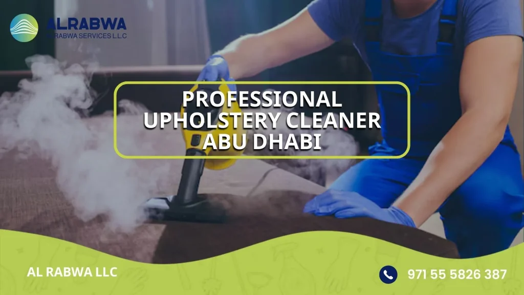 professional upholstery cleaner abu dhabi