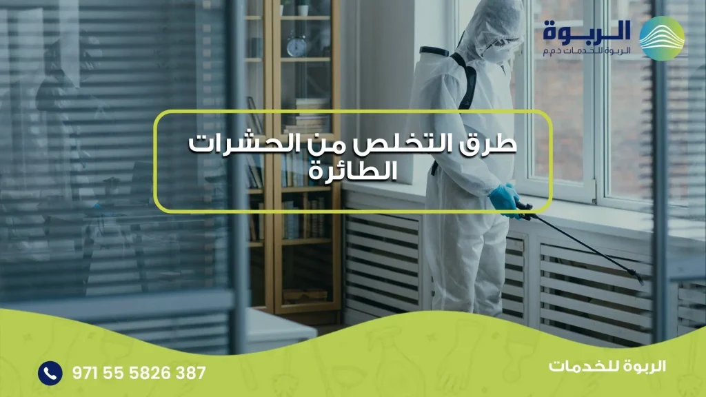 طرق التخلص من الحشرات الطائرة