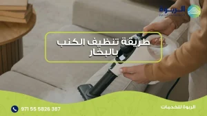 طريقة تنظيف الكنب بالبخار