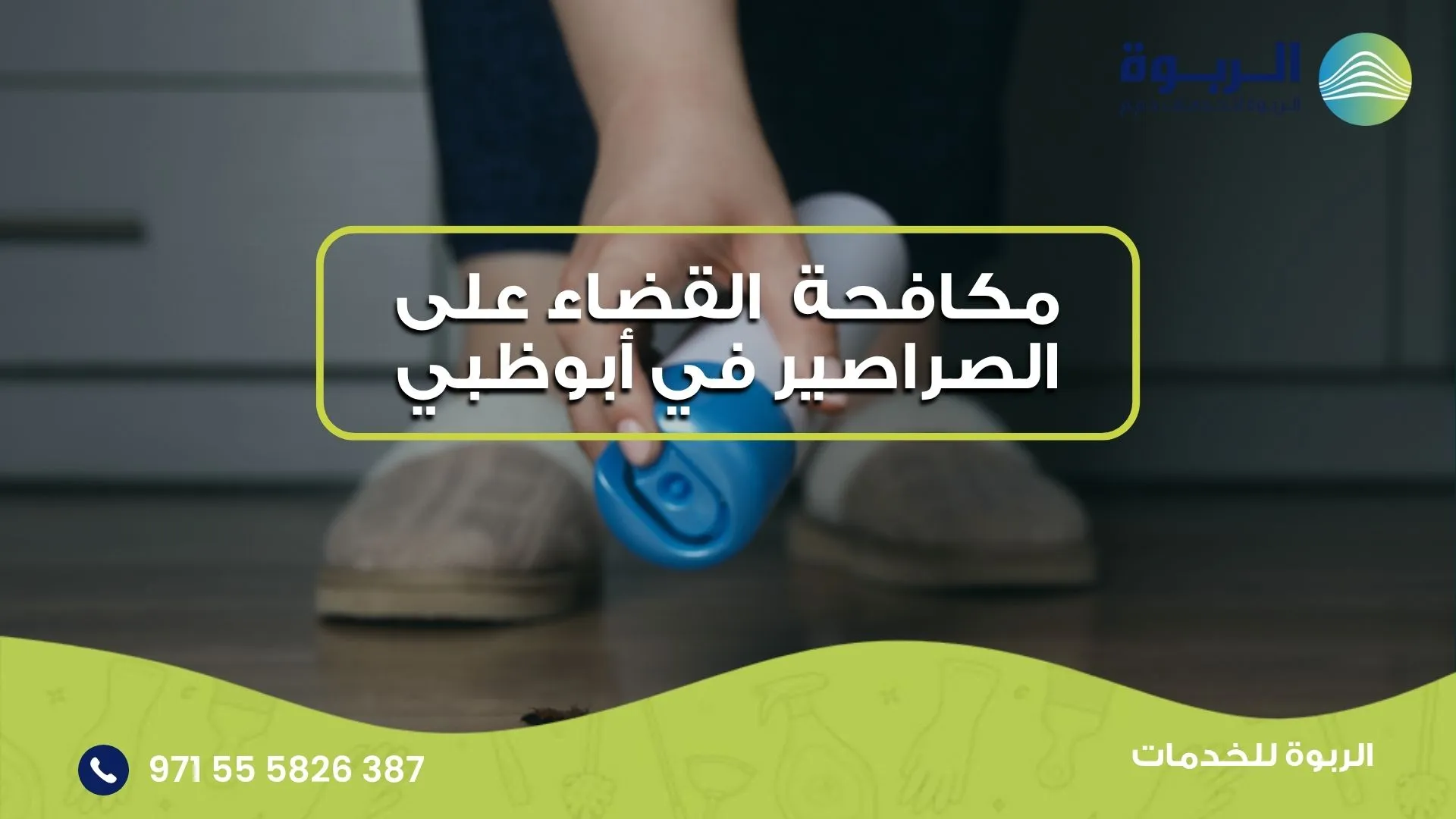 مكافحة القضاء على الصراصير في أبوظبي