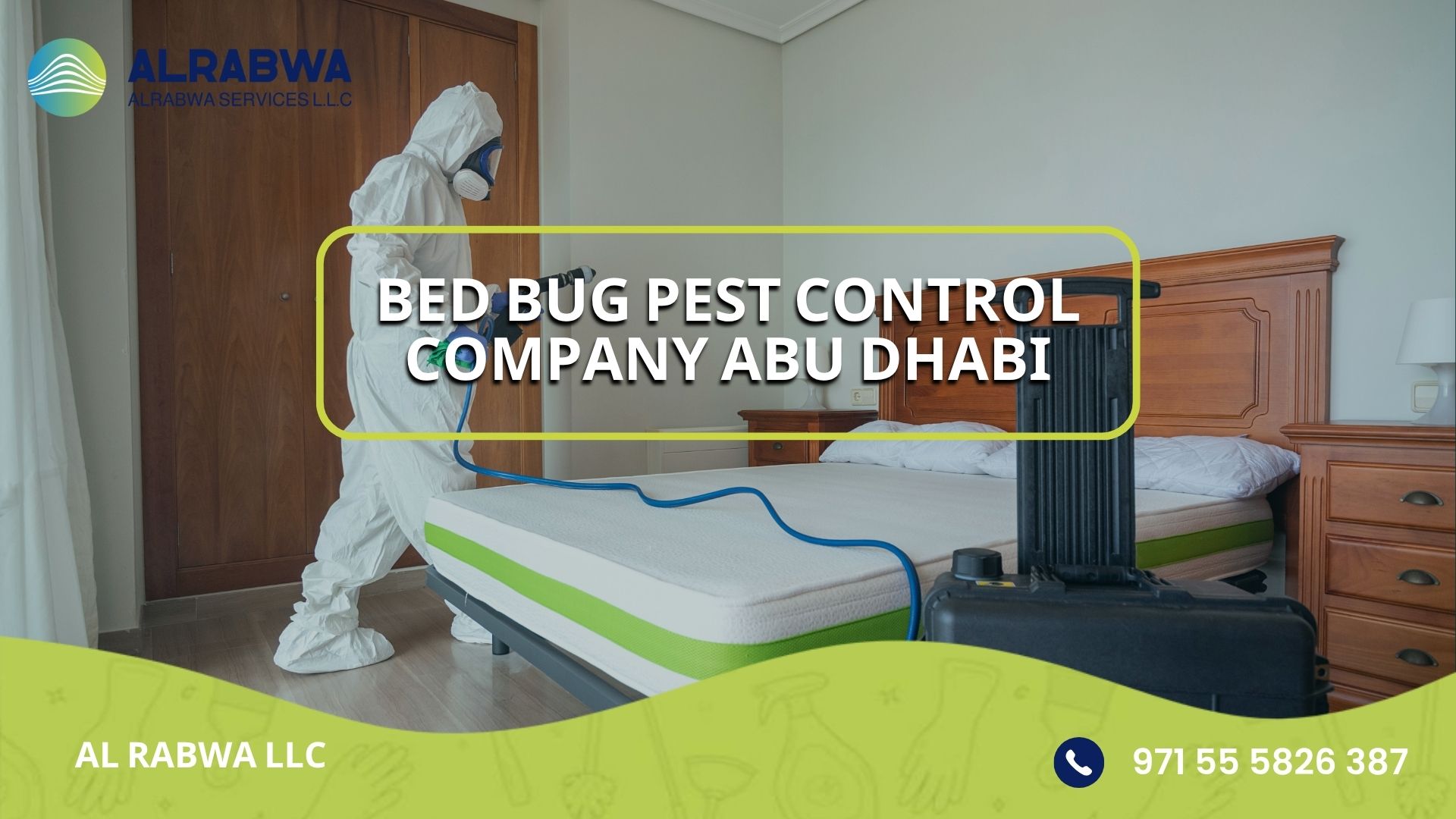 Bed bug pest control company Abu Dhabi | Al Rabwa