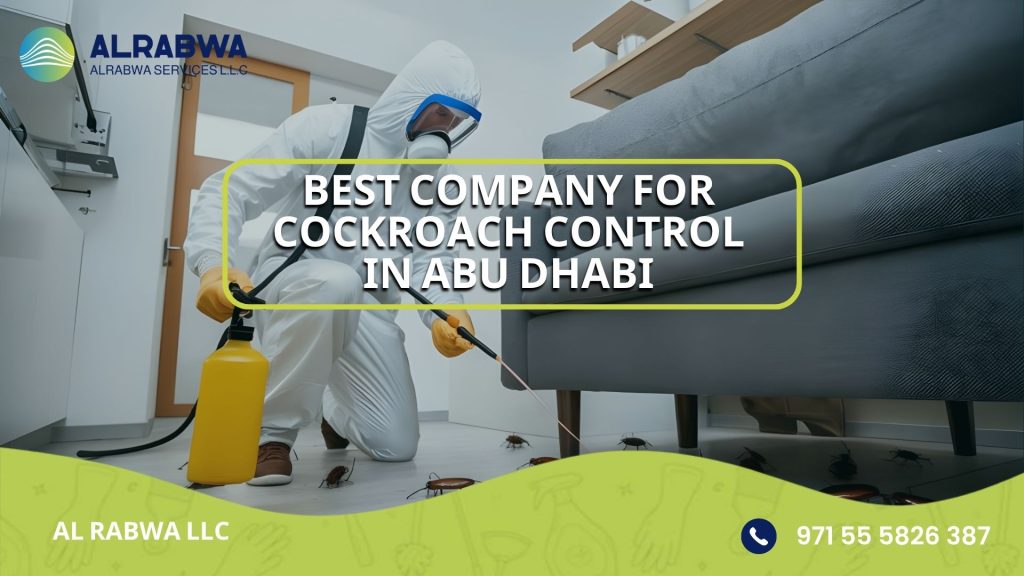 Best company for cockroach control in Abu Dhabi
